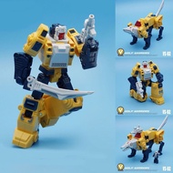 MFT Transformers Toy Leader Warrior VS-02 Wolf Small Scale Robot Model Children's Toy