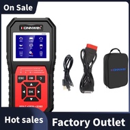 KW460 Car OBD2 Scanner Code Reader OBD II Diagnostic Tool for - Vehicle Systems- EPB DPF SRS TPMS Re