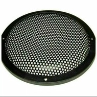Gril/Tutup speaker 12 inch hitam doff bahan stanless garis 4 per pcs