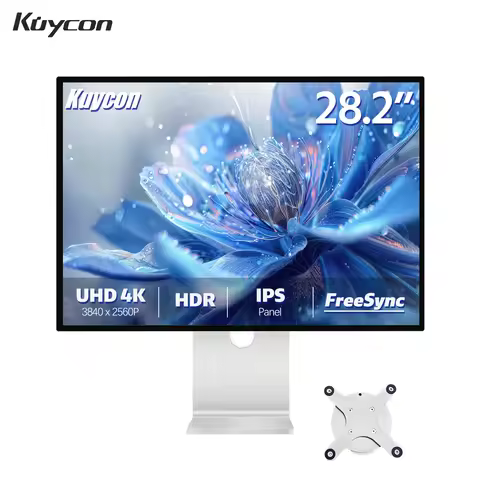 Original Kuycon P10 Gaming Computer Monitor Aluminum Alloy UHD 4K HDR400 PC Display Quick Response A