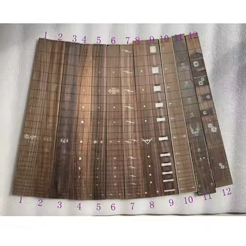 Acrylic Invisible Guitar Fingerboard Tool, Guitar Neck Part, DIY Guitar Fretboard, Comfortable Rosew