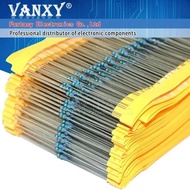 100pcs 1/8W 0R - 3.3M 1% Metal Film Resistor 0.125W 1 2.2 10 47 100 120 150 220 270 330 470 1K 2.2K 
