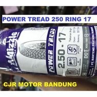 MIZZLE POWER TREAD 250 ring 17 ban tahu motor bebek shogun smash supra vega non tubles