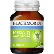 Blackmores Mega b Complex Energy Support Vitamin b12 Tablets 75 Pack | Vitamin B Blackmores