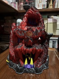 齊件無損  Mighty Max 萬能麥斯 骷髏 火山 Skull Mountain Playset