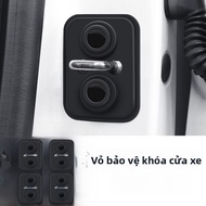 Vỏ Bảo Vệ Giảm Xóc Cho Ổ Khóa Cửa Xe Peugeot 308 408 508 4008 5008 2008 Phụ Tùng Ô Tô Phụ Kiện