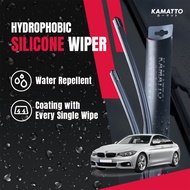 Kamatto Wiper BMW 4 Series F36 (2014-2020) Hydrophobic Silicone Windshield Wiper Water Repelling Coa