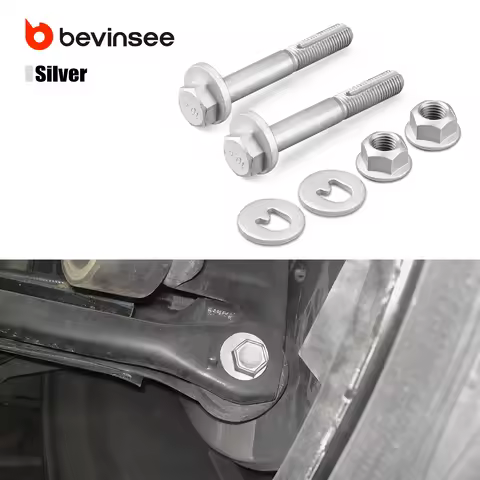 M12x1.5x82mm Rear Suspension Link Eccentric Camber Bolt for BMW E46 E36 320i 323i 325i 328i, Replace