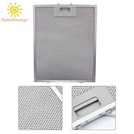 【SUNSHINEAGE】Silver Cooker Hood Filters Metal Mesh Extractor Vent Filter 300 x 240 x 9mm【HOT HOME & 