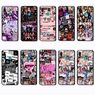 Huawei Mate 10 20 Pro Nova 7 P10 P20 Y5P Y8P K-POP Fashionable soft black phone case