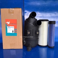 หม้อกรอง พร้อมไส้กรอง คูโบต้า L3408 , L3608 ครบชุด Kubota  (ท่ออากาศขนาด 2 นิ้ว) (ชุดกรองอากาศ เสื้อ