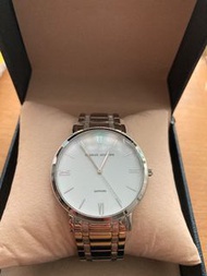 Charles Jourdan  SAPPHIRE Watch 白色 男裝 手錶 石英錶