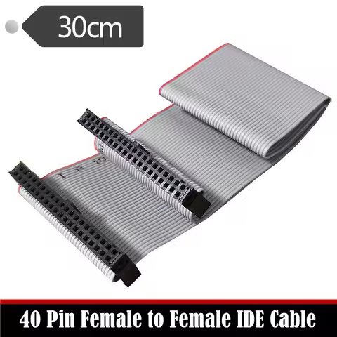 3.5inch IDE 40Pin Desktop Computer 3.5" Female to Female Hard Disk Drive HDD DVD Data Mainboard Exte