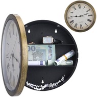 Hidden Safe, Clock Safe, Wall Clock Diversion, Hidden Compartment Containers Box, Secret Safes Hidde