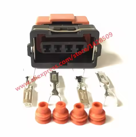 1 Set 4 Pin Auto Connector 10378 Female For Toyota 4 AGE 16V TPS Mitsubishi KA24 SR20 MAF EVO Lancer