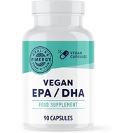 Vimergy Vegan EPA DHA (30 Servings) – Algae Oil Omega 3 – EPA DHA – Omega-3 Oil - Vegan Omega 3 EPA 