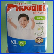 ├ ☇◑ ✢ Huggies XL 26 Pants Tea tree Extract diapers