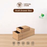 PACKEVERYTHING Kraft Drawer Box | 10 Pcs/Pack | Gift Packaging Box | DIY Souvenir Surprise Blind Box