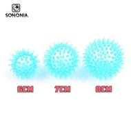 [SONONIA] Blue Soft Spike Deep Tissue Trigger Point Reflexology Massage Ball For Palm Hand Finger Fo