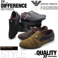 Men’s Lifestyle Giorgio Armani  Smart Loafer Shoes Kasut Lofer Armani Terhangat Pasaran /Kasut Sarun