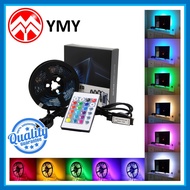 USB LED Strip Light RGB 5050 24 Keys Remote IP65 TV Background Lighting