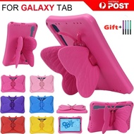 Butterfly Case For Samsung Galaxy Tab A9+ A9 Plus S7 S8 S9 FE 10.9" 11" SM-X210 X216B X218U T870 X700 X710 X510 Kids Friendly Safe EVA Silicone Shockproof Stand Cover