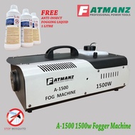 Fogger machine A1500, 1500w FREE ANTI-INSECT L40 fogging liquid 1 litre bottle