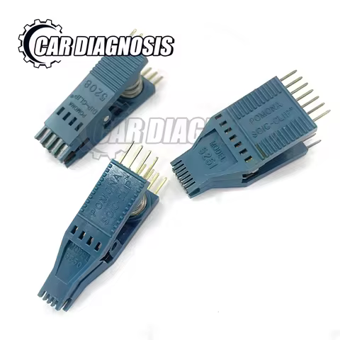 EEPROM Pomona Soic-Clip 5208 dip 8 pin + 5250 Soic8 pin+ 5251 Soic14 pin for Tachopro Universal POMO