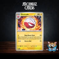 Pokemon 151 Electrode 101/165 English Card