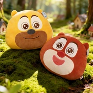 Boonie Bears Plush Pillow Bear Head and Paw Shaped Cushion Stuffed Animal Soft Cuddly Toy Decor 40cm