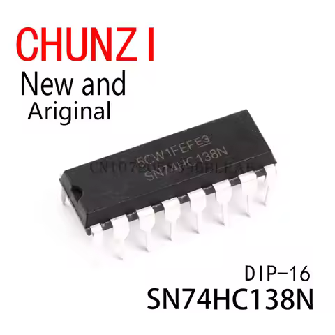 10Pcs New and Original Integrated IC SN74HC138 74HC138N 74HC138 DIP-16 SN74HC138N