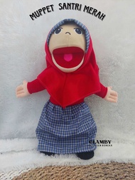 Boneka Tangan Handpupet Muppet Karakter Santri Ponpes