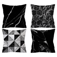 <Stock>Black Abstract pillow case 70×70,60×60,50×50,45×45,40×40,Square throw pillow case.Home decor 