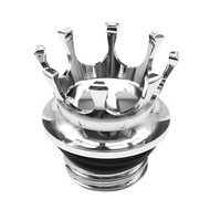 King Crown Gas Cap Fuel Tank Cover Motorcycle Accessories Sportster XL 883 1200 48 Dyna Touring Road