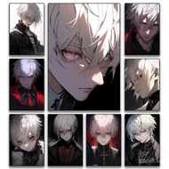 Anime Boy Canvas Painting, Cool Animation Poster Printing, Cartoon Wall Art, Bedroom, Hotel, Apartme