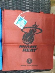 NBA basketball team sport equipment  recycle reusable bags 籃球 球隊 運動 環保袋 size 可放一對 nike Adidas shoes 
