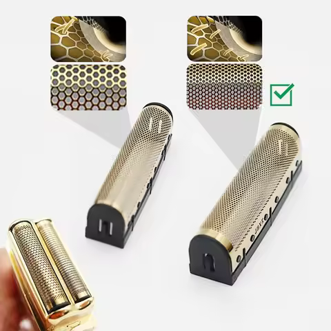 2PCS Orignal Replacement Blade Net For P600 KM-2028 1102 Hair Trimmer Clipper Cutting Knife Head Bea