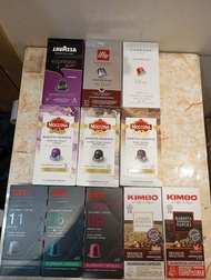 $110／4盒，$300／12盒，Moccona, carraro,kimbo,illy,Lavazza,UCC咖啡膠囊，全新現貨，數量有限，售完即止，約十幾款味道可供選擇。