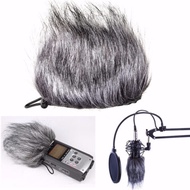 Reduce Wind Noise Microphone Mic Muff Fur Windshield Cover For Zoom H2N H4N