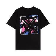 Streetwear branded lelaki OW Modern couple tee baju