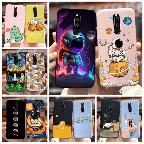 For Huawei Nova 2i Case Mate 10 Lite Cute Astronauts Cartoon Cover Soft Silicone Phone Case For Huaw