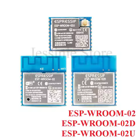 ESP-WROOM-02 ESP-WROOM-02D ESP-WROOM-02U 2MB 4MB Flash ESP8266 ESP WROOM 02 02D 02U Wifi MCU Wireles