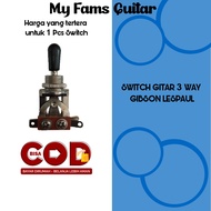 3 WAY GIBSON LESPAUL GUITAR SWITCH