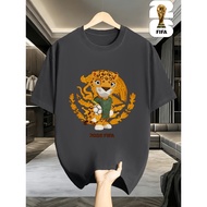 Fifa World Cup Fifa 2026 Usa/Canadian/Mexican World Cup 100% Fabric Soccer T-Shirt