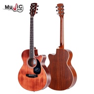 กีต้าร์โปร่ง SAGA รุ่น SA700C R ( Solid Top ) ขนาด 40 นิ้ว แถม กระเป๋าหนา ปิ๊ก เหล็กปรับคอ ตารางคอร์