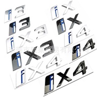 Suitable for BMW New Energy i4 i7 i3 Car Rear Word Mark iX iX3 iX4 iX7 Rear Trunk Car Mark
