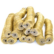 【 เหรียญจีนโบราณ ทองเหลือง 】เหรียญนำโชค เหรียญทอง เหรียญจีน เหรียญโบราณ เหรียญปลอม เหรียญเก่า ของ1 บาท