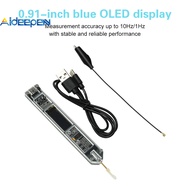 AIDEEPEN DC 5V 0.91-inch OLED Display Frequency Counter 200Hz~100MHz Frequency