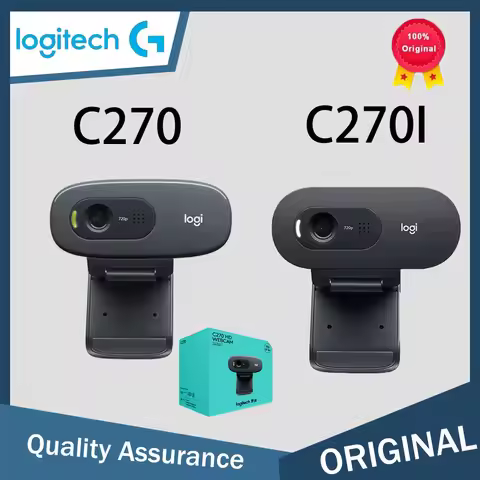 Logitech C270 C920I HD Camera USB Laptop Desktop Camera Video Conference Online Course Camera with M