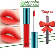 Son Bbia 02 Extra Bounce Đỏ Cam Son Kem Lì Bbia Last Velvet Lip Tint 5g [CHÍNH HÃNG]